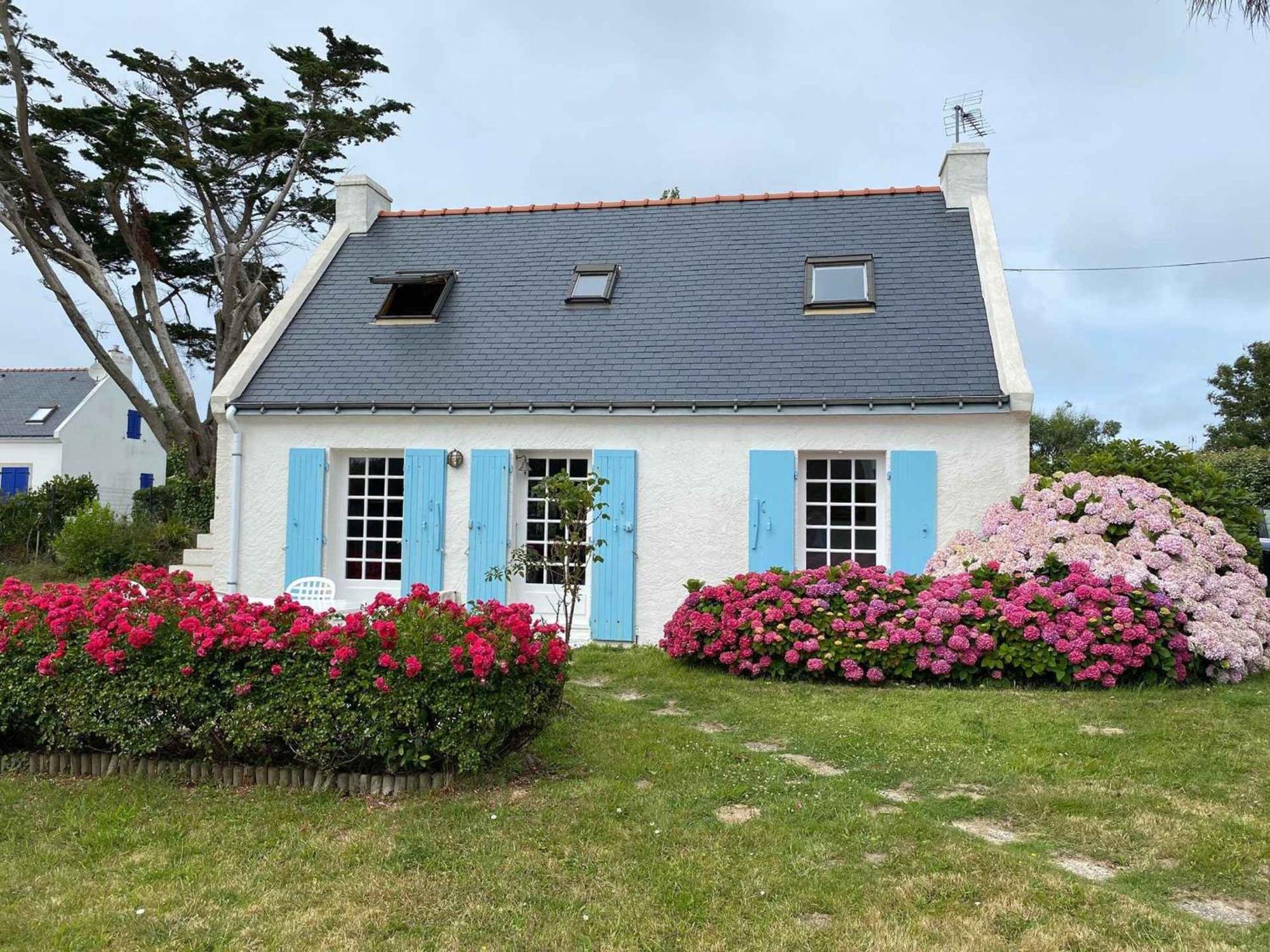 Maison Confortable Pres De La Mer Et Du Bourg, Calme Et Authenticite A Sauzon. - Fr-1-418-153 Buitenkant foto